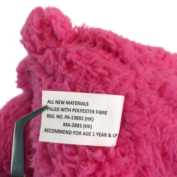 Inter-American Pink Monkey 9" Plush Stuffed Animal Toy Sherpa Fur Ape Chimpanzee - Picture 8 of 9